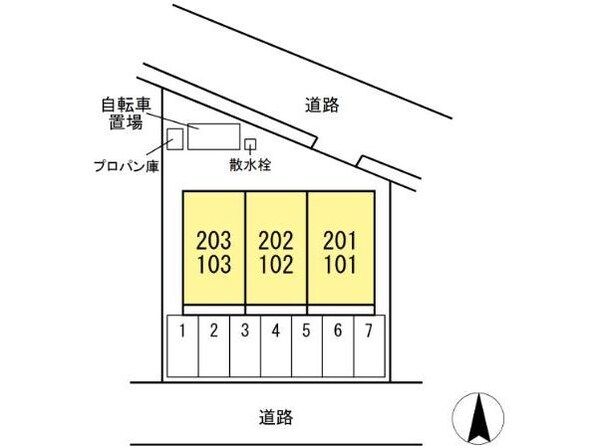 シャルマン本庄（D)の物件外観写真